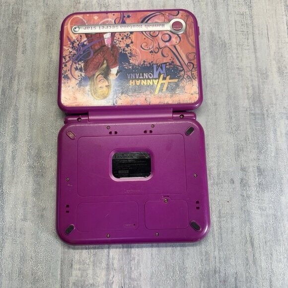 Rare Lexibook Disney Hannah Montana Bilingual Educational Laptop Toy Tested - Picture 7 of 10